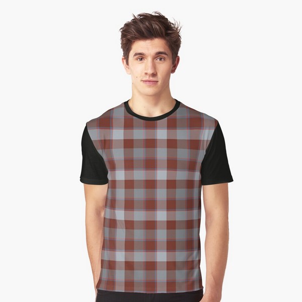 Jardine tartan tee shirt