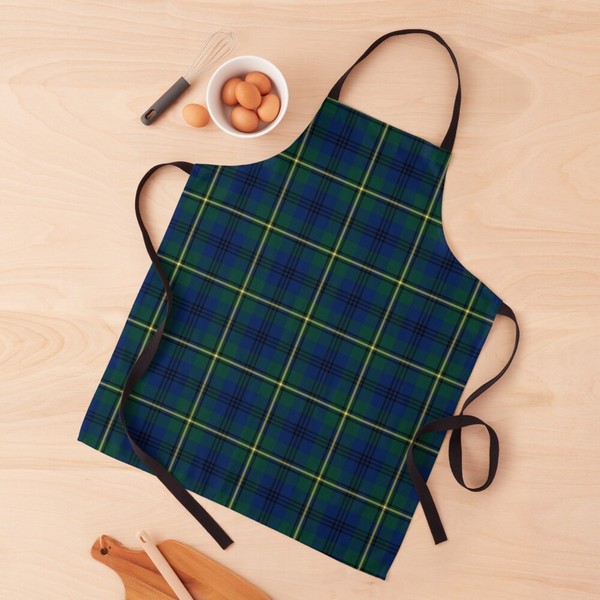 Johnston tartan apron