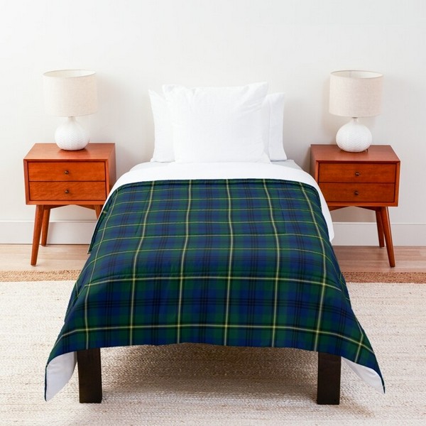 Johnston tartan comforter