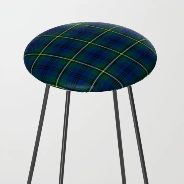 Johnston tartan counter stool