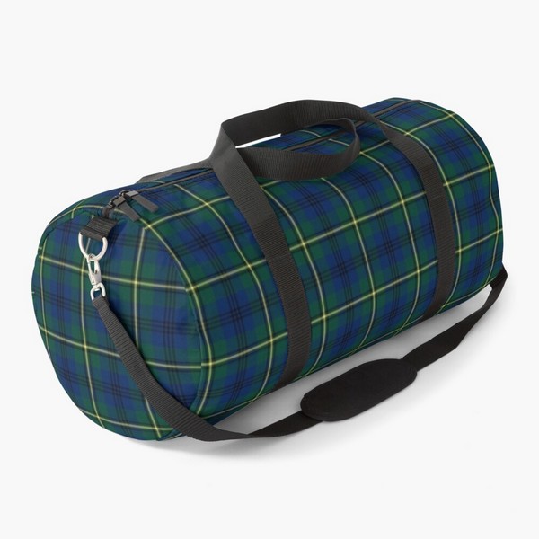 Johnston tartan duffle bag