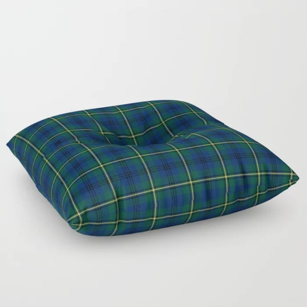 Clan Johnston Tartan Floor Pillow