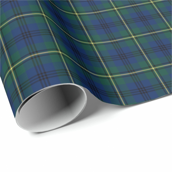 Johnston tartan wrapping paper