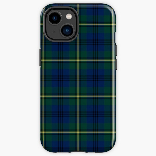 Clan Johnston Tartan iPhone Case