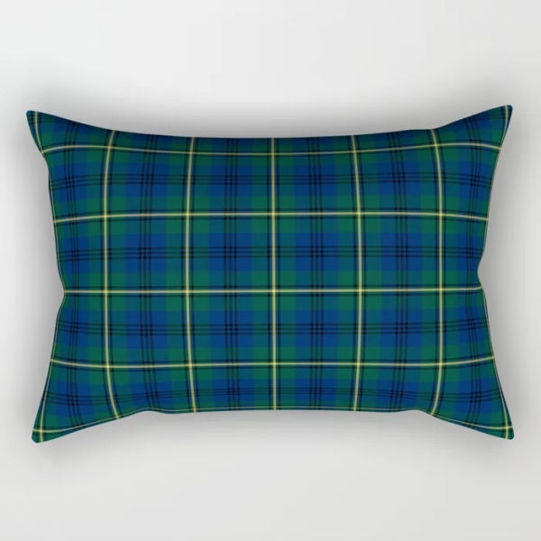 Clan Johnston Tartan Throw Pillow