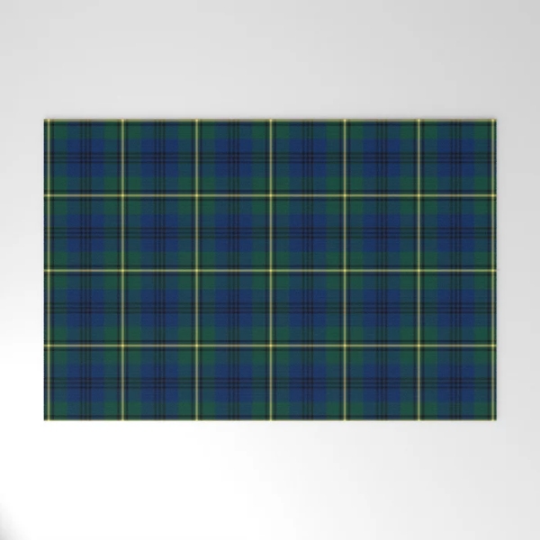 Clan Johnston Tartan Welcome Mat