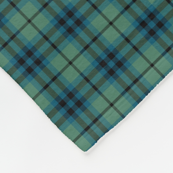 Keith Ancient tartan fleece blanket