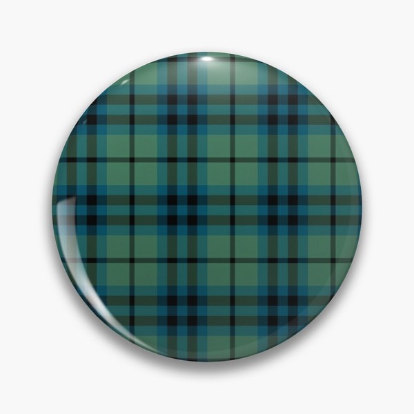 Keith Ancient tartan pinback button