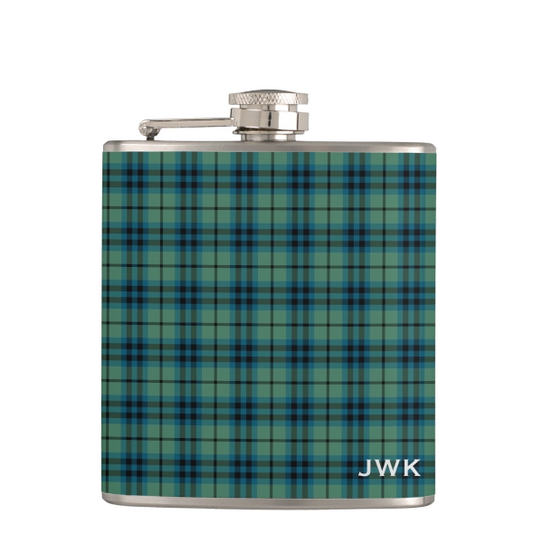 Clan Keith Ancient Tartan Flask