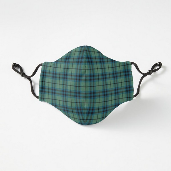 Keith Ancient tartan fitted face mask