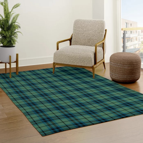 Keith Ancient tartan area rug