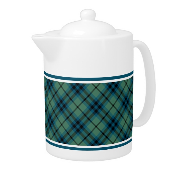 Keith Ancient tartan teapot