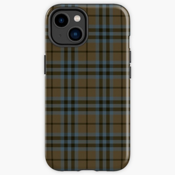 Clan Keith Weathered Tartan iPhone Case