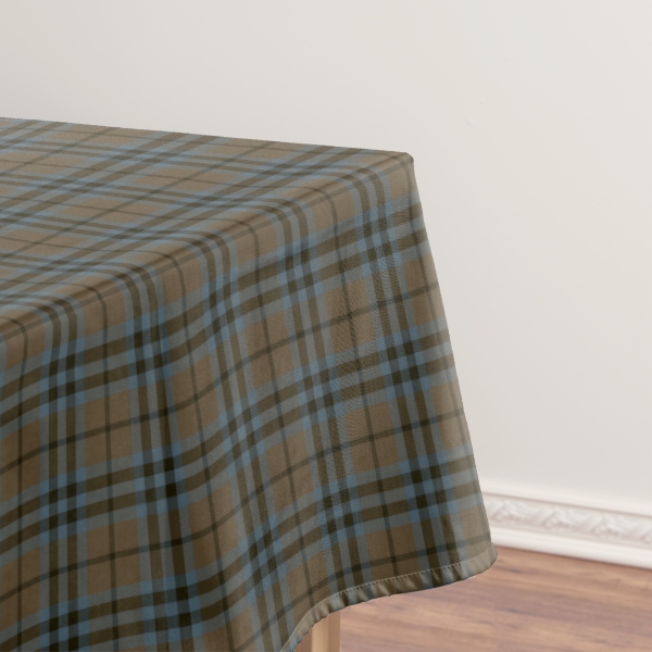 Keith Weathered tartan tablecloth