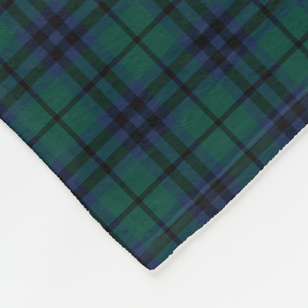 Keith tartan fleece blanket