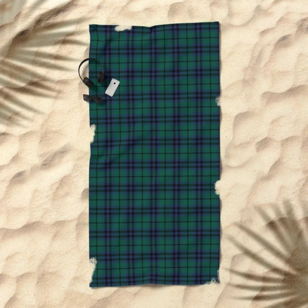 Keith tartan beach towel