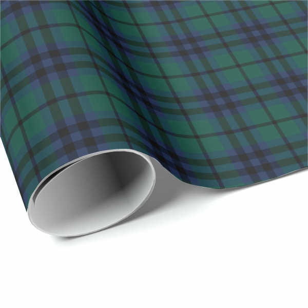 Keith tartan wrapping paper