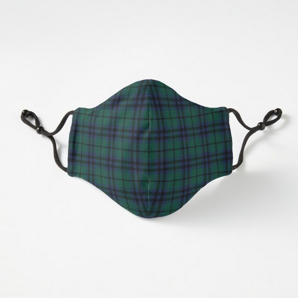 Keith tartan fitted face mask
