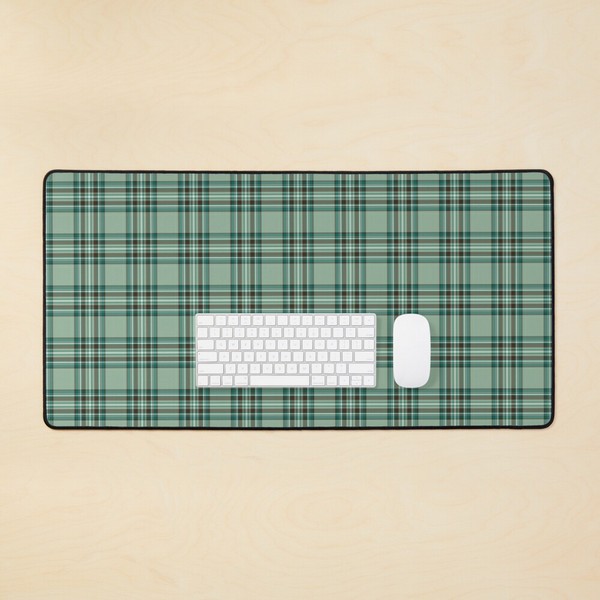 Kelly tartan desk mat