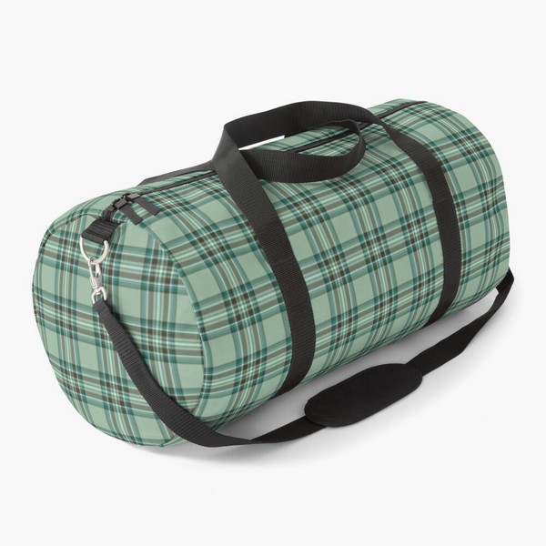 Kelly tartan duffle bag