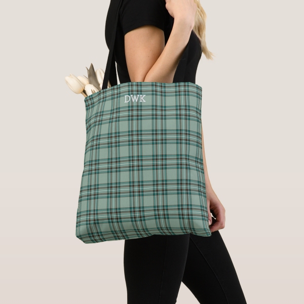 Clan Kelly Tartan Tote Bag