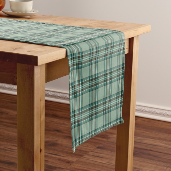 Kelly tartan table runner