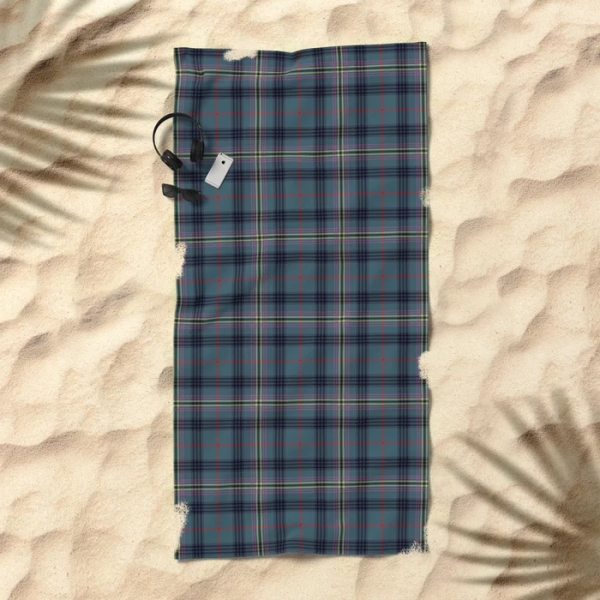 Kennedy Ancient tartan beach towel