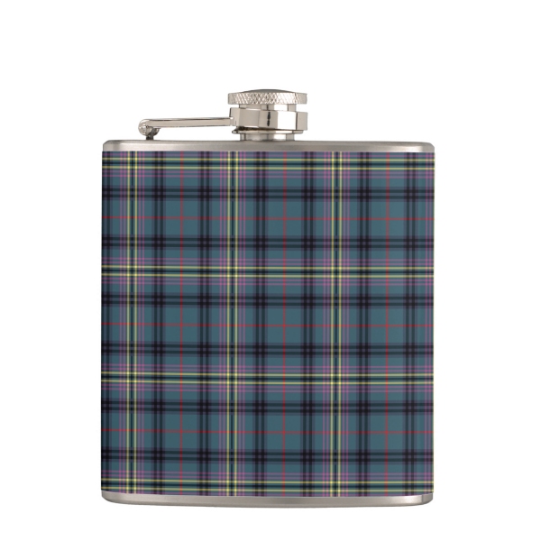 Kennedy Ancient tartan hip flask