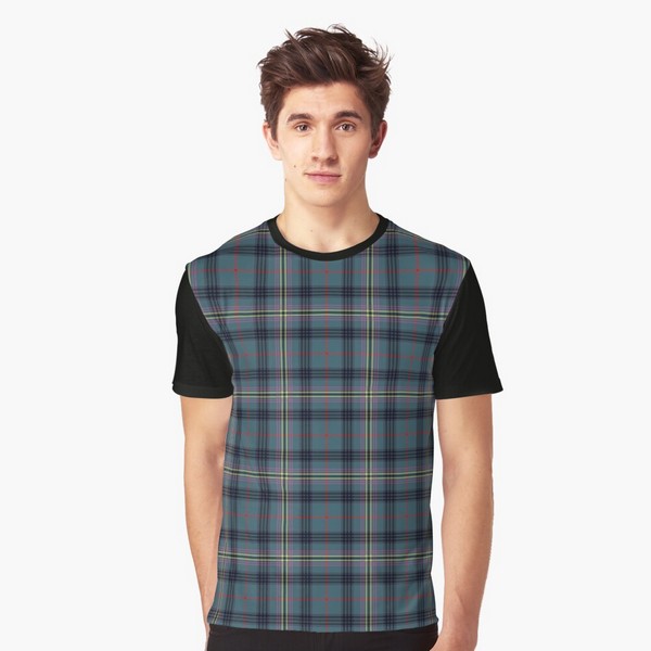 Kennedy Ancient tartan tee shirt