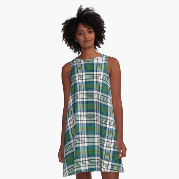 Kennedy Dress tartan a-line dress