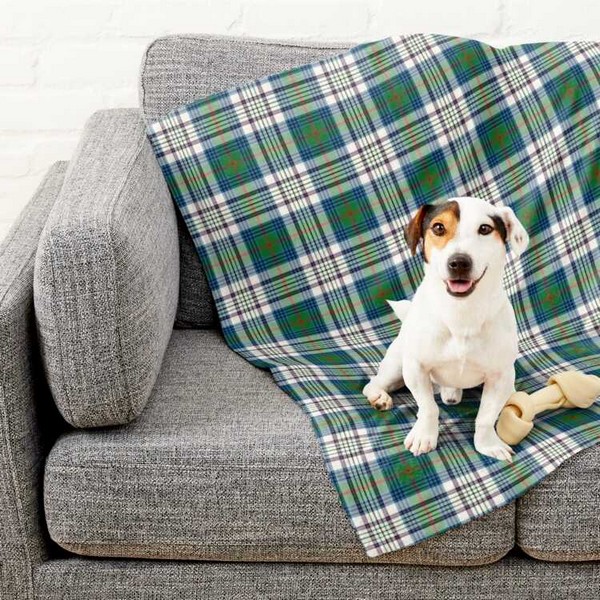 Kennedy Dress tartan pet blanket