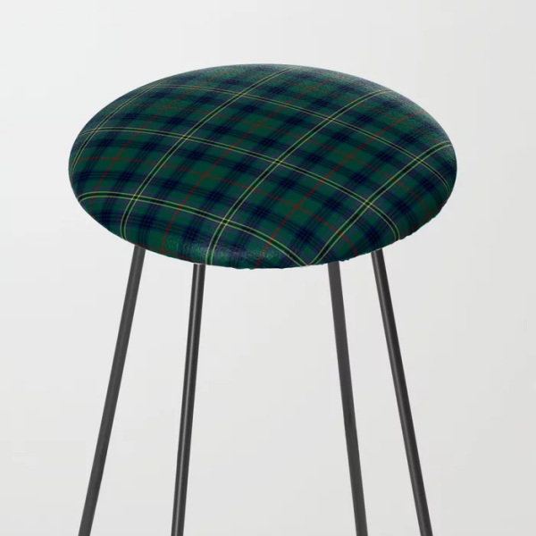 Kennedy tartan counter stool
