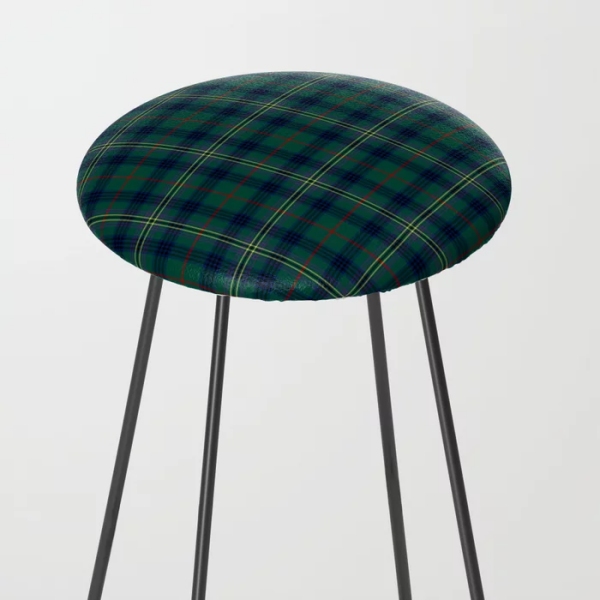 Clan Kennedy Tartan Counter Stool