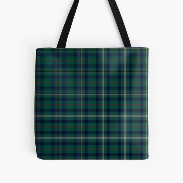 Kennedy tartan tote bag