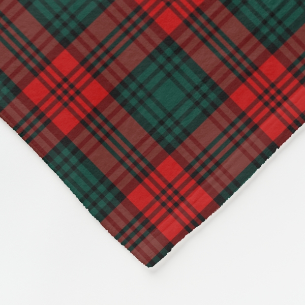 Kerr tartan fleece blanket