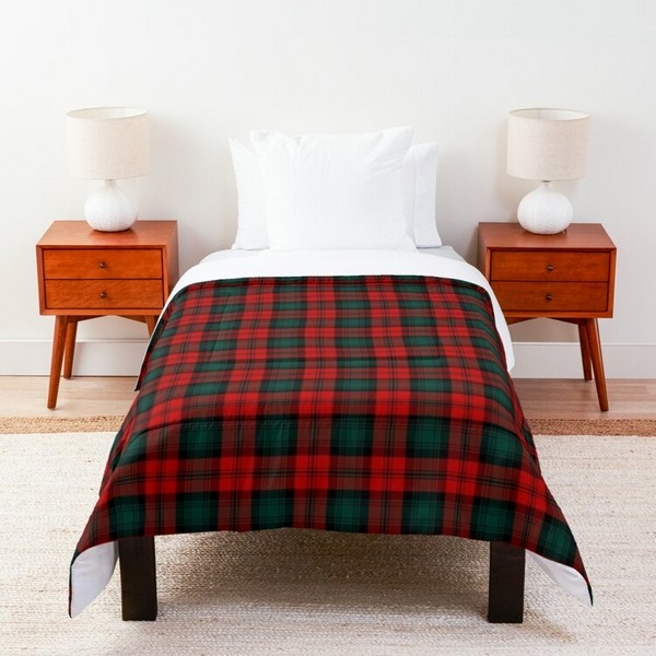 Kerr tartan comforter