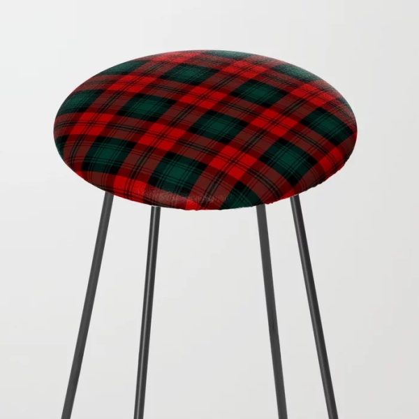 Kerr tartan counter stool