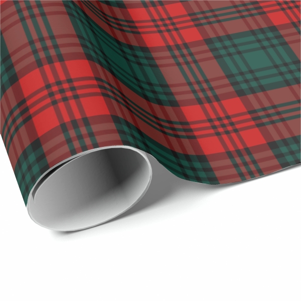 Kerr tartan wrapping paper