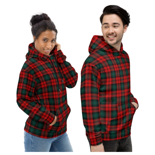 Kerr tartan hoodie