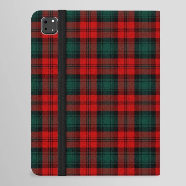 Clan Kerr Tartan iPad Folio Case