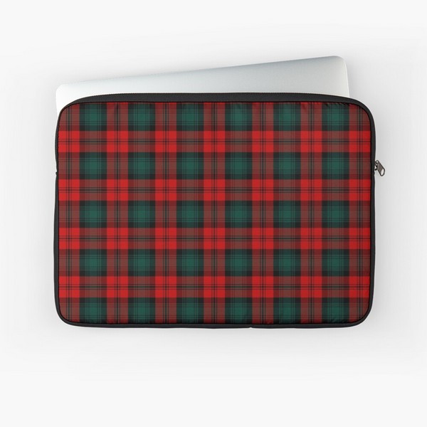 Kerr tartan laptop sleeve