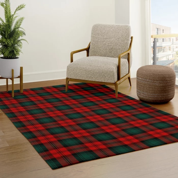 Clan Kerr Tartan Area Rug