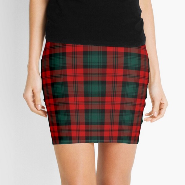 Kerr tartan mini skirt