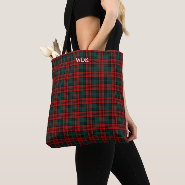 Clan Kerr Tartan Tote Bag