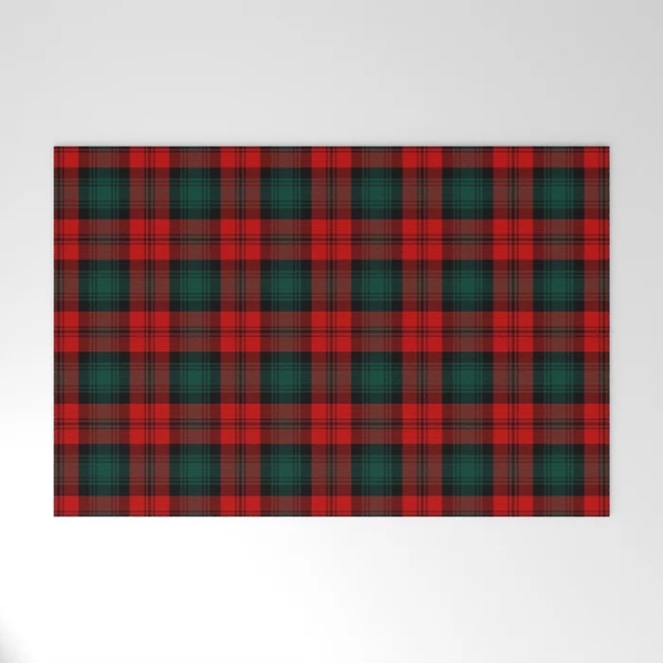 Kerr tartan welcome mat