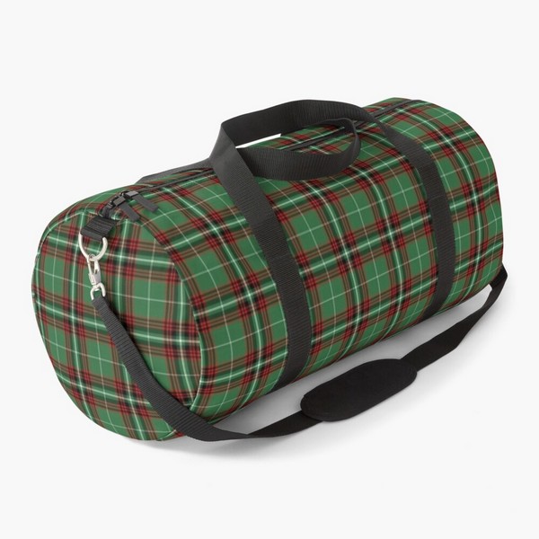 Kiernan tartan duffle bag