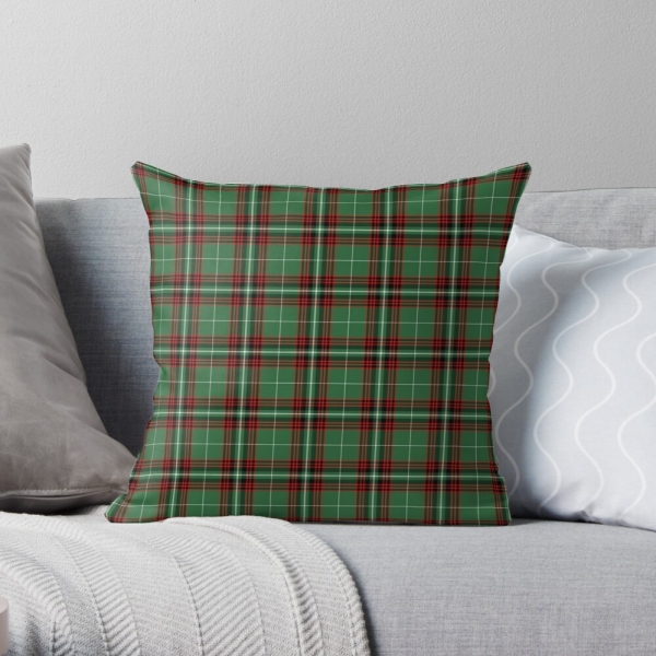 Kiernan tartan throw pillow