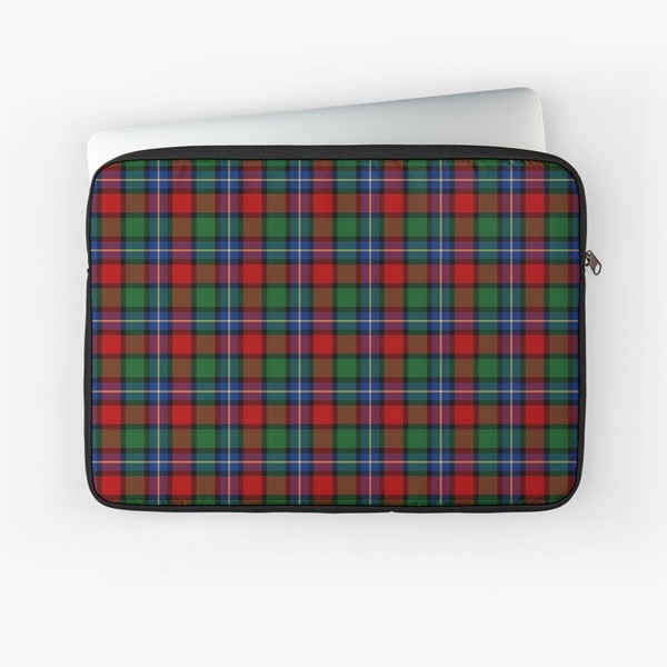 Kilgour tartan laptop sleeve