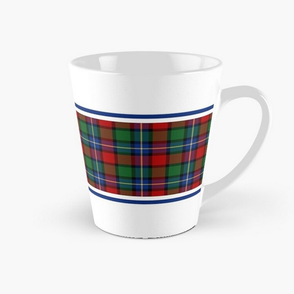 Kilgour tartan tall mug