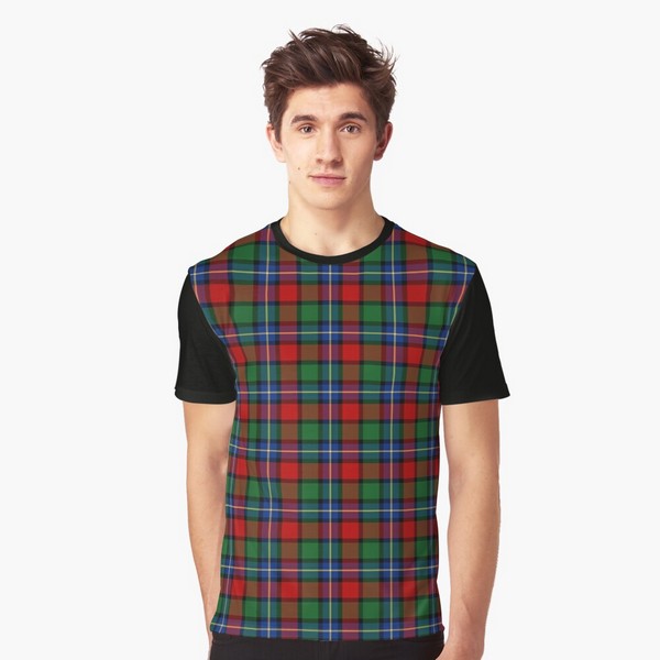 Kilgour Tartan tee shirt